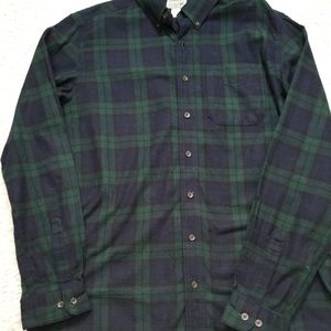 L.L.Bean Men Plaid Shirt